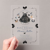 Stoutmoedige Heks Baby Shower Uitnodiging (Insitu (Draagbaar))