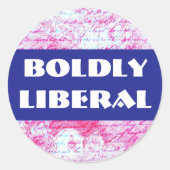 STOUTMOEDIGE LIBERALE STICKER (Voorkant)