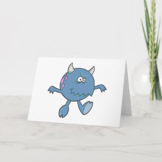 stoutmoedige monstervriend kaart