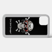 "Stoutmoedige rock-'n-roll-kunst" Case-Mate iPhone Case (Achterkant (horizontaal))