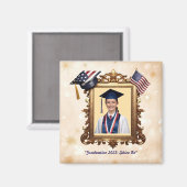 "Stoutmoedige stappen vooruit" Magneet (Voorkant / Achterkant)