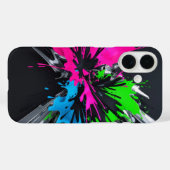 Stoutmoedige stedelijke graffiti Case-Mate iPhone case (Achterkant (horizontaal))