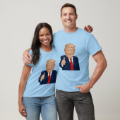 Stoutmoedige Trump Thumbs-Up T-shirt (Unisex)