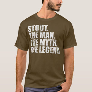 StoutStout Familienaam Stout Achternaam Stout Surn T-shirt