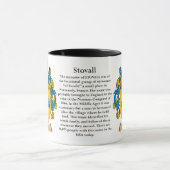 Stovall Family Coat of Arms Mok (Midden)