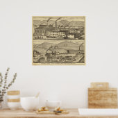 Stove gieterij, montagewinkels poster (Keuken)