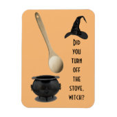 Stove Herinneringsmagneet (Witch versie) Magneet (Verticaal)