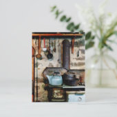 Stove met Tea Kettle Briefkaart (Staand voorkant)