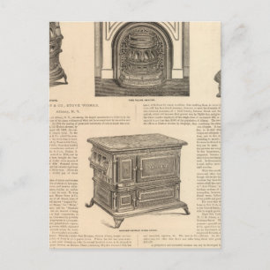 Stove Works, Albany, New York Briefkaart