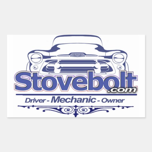 Stovebolt Sticker (Voorkant)