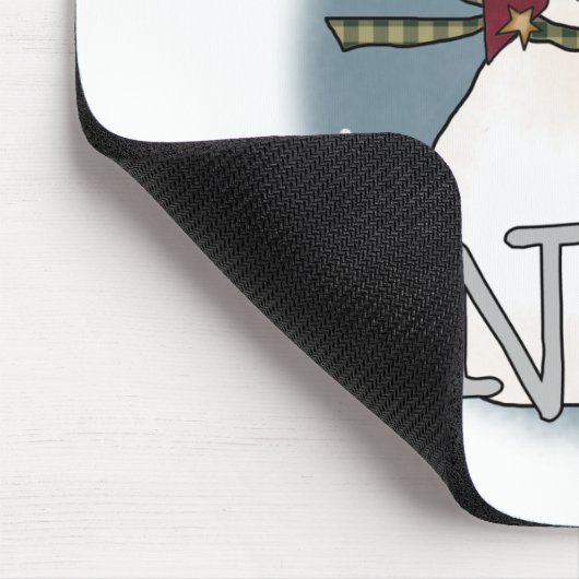 Stovepipe Pet Snowman Muismat (Hoek)