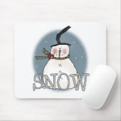 Stovepipe Pet Snowman Muismat (Met muis)