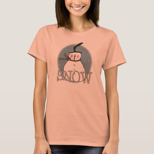Stovepipe Pet Snowman T-shirt (Voorkant)