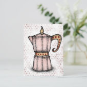 Stovetop Espresso Maker Briefkaart (Staand voorkant)