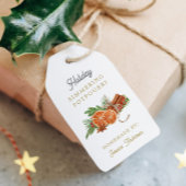 Stovetop Potpourri Christmas Label, Holiday Simmer Cadeaulabel