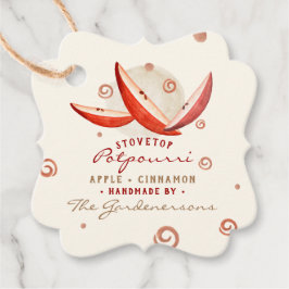 Stovetop Potpourri Favor Tags Bedankjes Labels