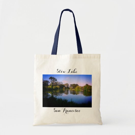 Stow Lake, San Francisco, Verenigde Staten #1 Canv Tote Bag (Voorkant)