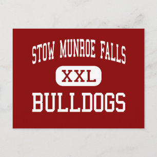 Stow Munroe Herfsten - Bulldogs - High - Stow Ohio Briefkaart