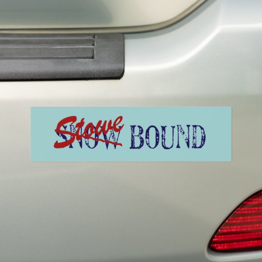 Stowe Bound Bumpersticker (Op auto)