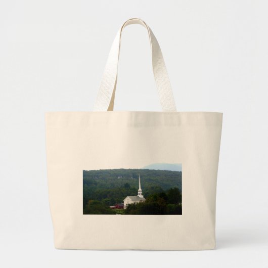 Stowe Community Church Grote Tote Bag (Voorkant)