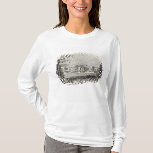 Stowe - het Garden Front T-shirt (Voorkant)