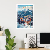 Stowe Mountain Range Poster 1 (Thuiskantoor)