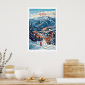 Stowe Mountain Range Poster 1 (Keuken)