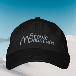 Stowe Mountain Vermont geborduurd Pet