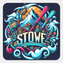 Stowe Ski Stickers (Set van 20)