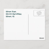 Stowe Tram Briefkaart (Achterkant)