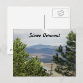 Stowe, Vermont Briefkaart (Voorkant / Achterkant)