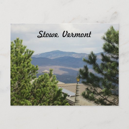 Stowe, Vermont Briefkaart (Voorkant)