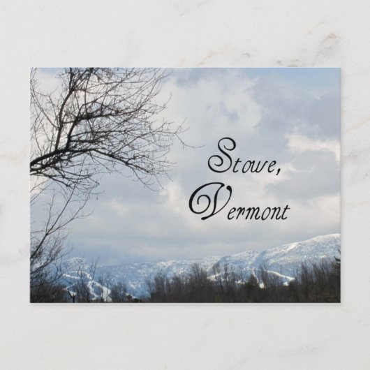 Stowe, Vermont Briefkaart (Voorkant)