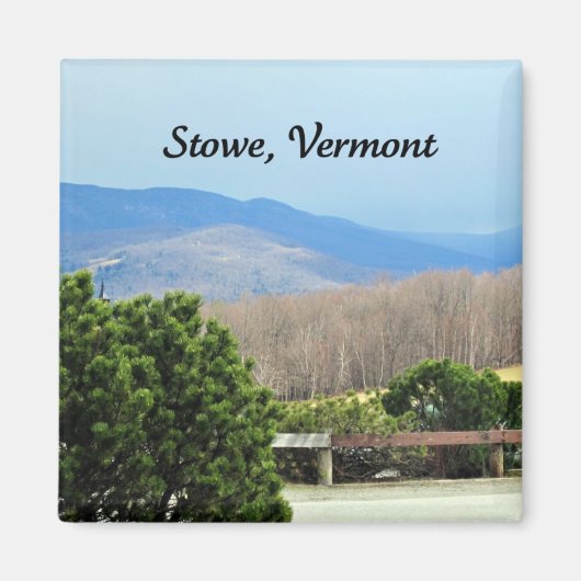 Stowe, Vermont Magneet (Voorkant)