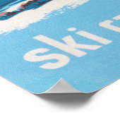 Stowe Vermont Ski Poster (Hoek)