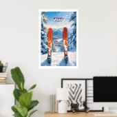 Stowe Vermont Ski Print 1 (Thuiskantoor)