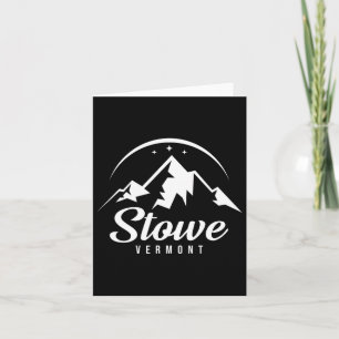 Stowe Vermont Ski Resort Skiën Snowboarden Kaart