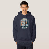 Stowe Vermont Winter Vintage Hoodie (Voorkant volledig)