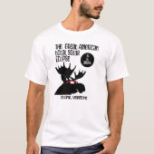 Stowe, VT Eclipse Moose T-shirt (Voorkant)