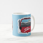 Stowe VT Skiing Mug Koffiemok (Voorkant rechts)