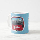 Stowe VT Skiing Mug Koffiemok (Voorkant links)