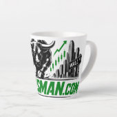 Stoxsman.com Investeringen Latte Mok (Rechterhoek)