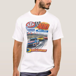 STP 400 Kansas Speedway Race The Heartland T-shirt