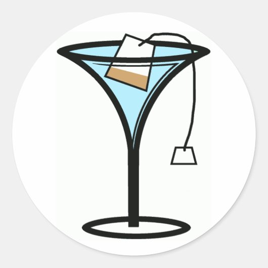 STP Logo Stickers, klein, vel van 20 Ronde Sticker (Voorkant)