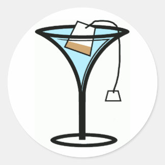 STP Logo Stickers, klein, vel van 20 Ronde Sticker