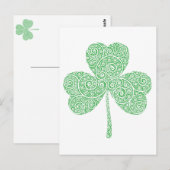 StPatrick'sDay-05 Briefkaart (Voorkant / Achterkant)