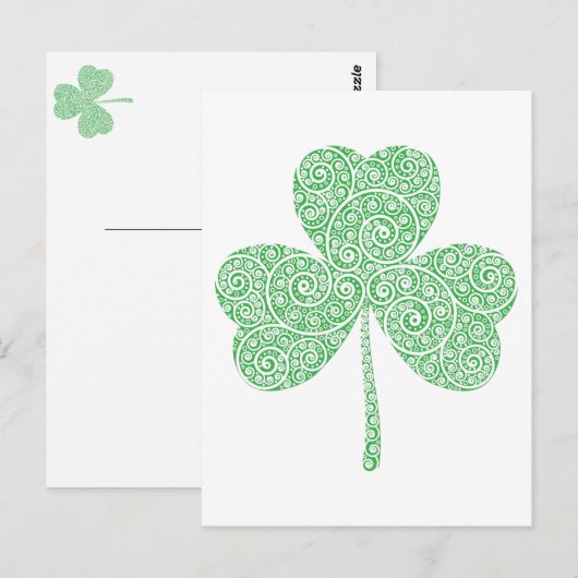 StPatrick'sDay-05 Briefkaart (Voorkant / Achterkant)