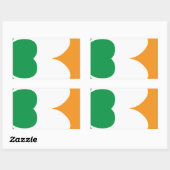 StPatrick'sDay-08.png Rechthoekige Sticker (Vel)