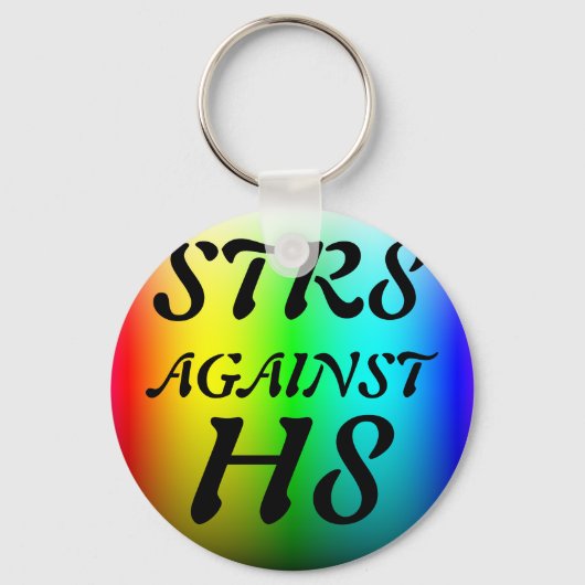 STR8 TEGEN H8 SLEUTELHANGER (Voorkant)
