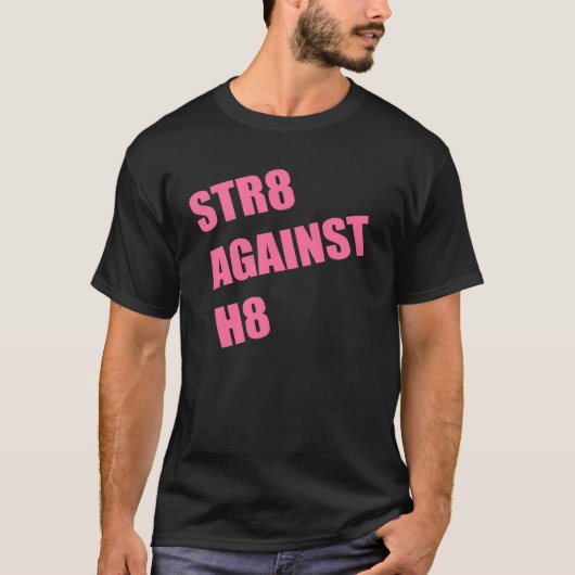 STR8 TEGEN H8 T-SHIRT (Voorkant)